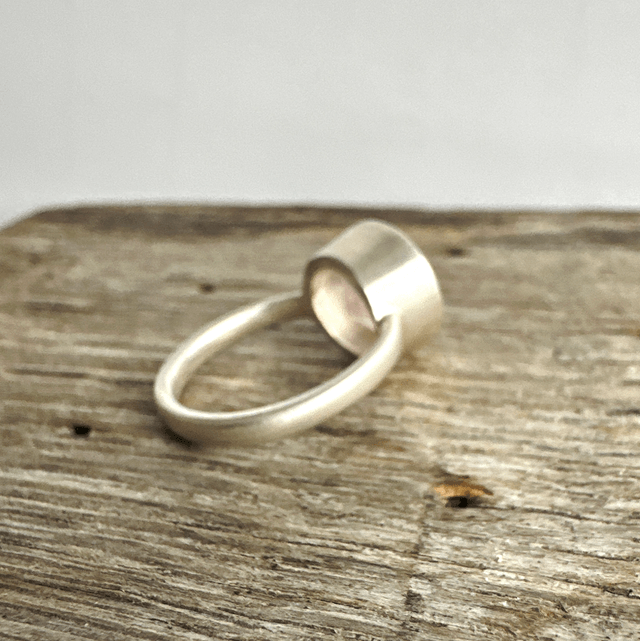 Rose Quartz Statement Ring 