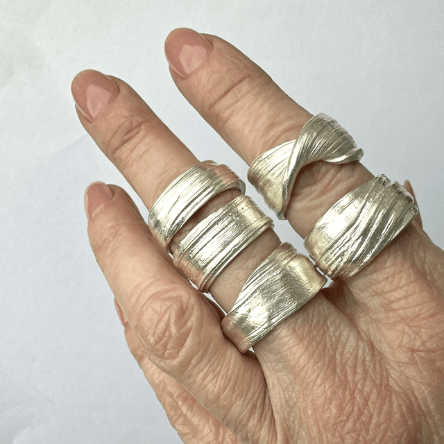 Silk Ribbon Ring 4