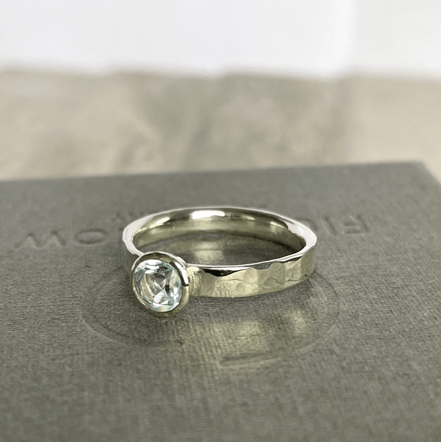 Sky Blue Topaz Ring