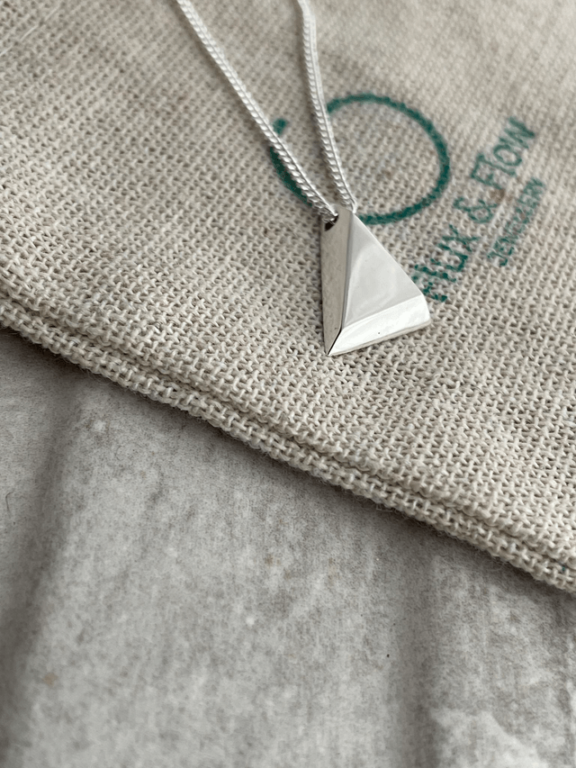 Triangle Slider Necklace 