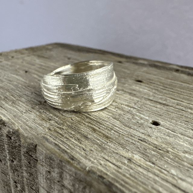Silk Ribbon Ring 2