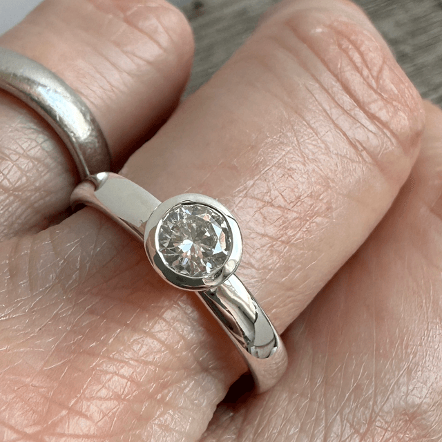 Moissanite Ring