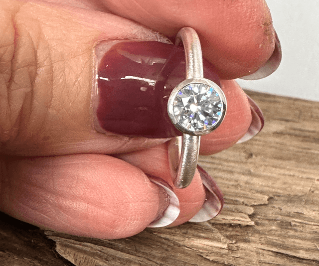 Sparkly Stacking ring 