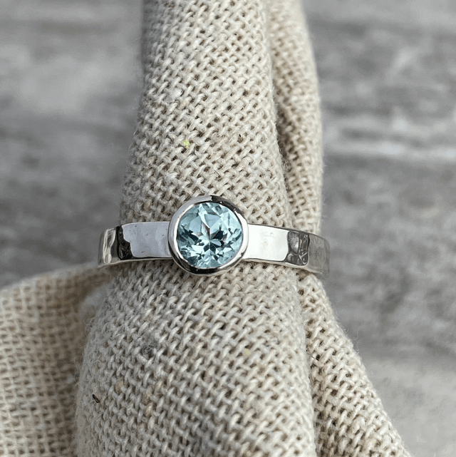 Sky Blue Topaz Ring