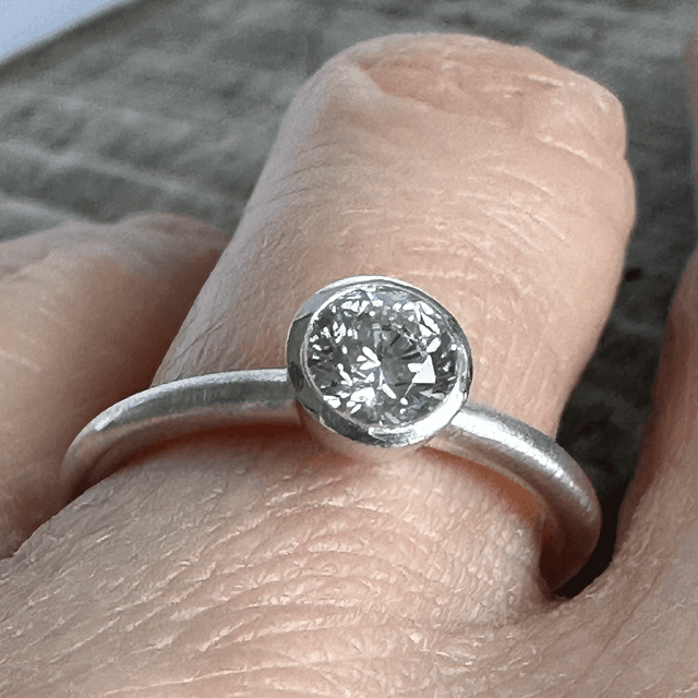 Sparkly Stacking ring 