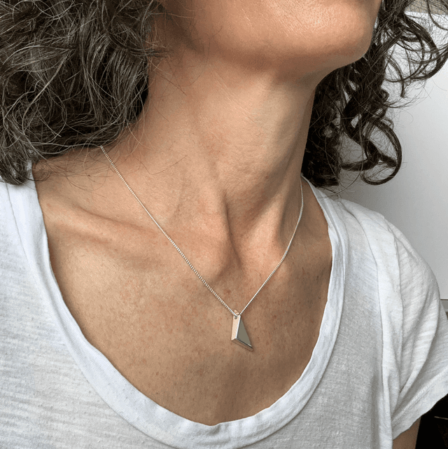 Triangle Slider Necklace 