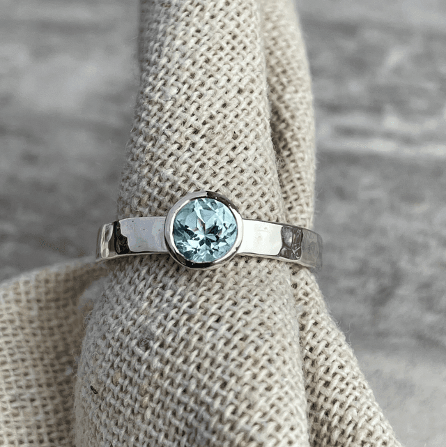Sky Blue Topaz Ring